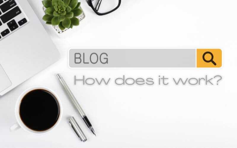 How does blogging work