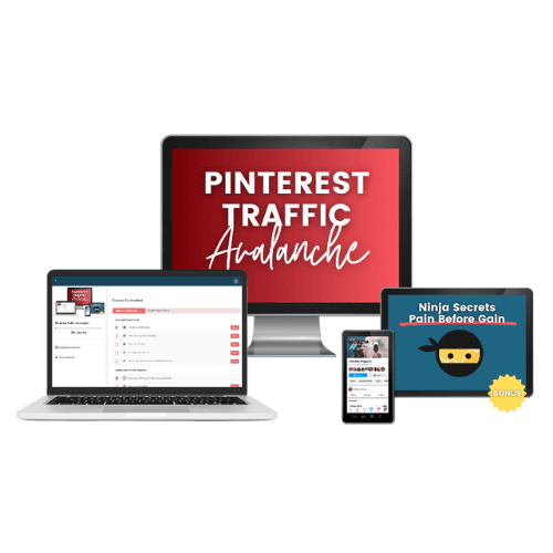 Best blogging courses - Pinterest traffic avalanche