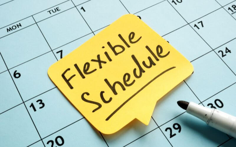 How the flexibility that blogging provides works