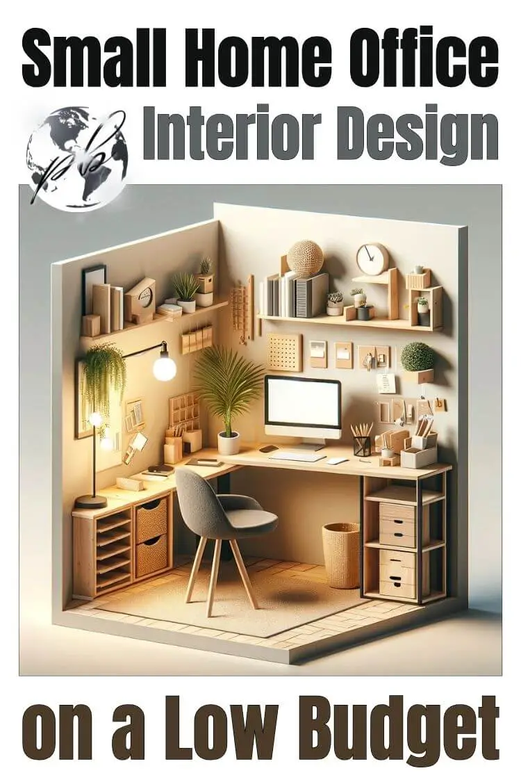 Small Home Office Interior Design on a Low Budget 3