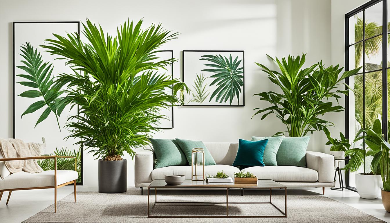 Lady Palm in Home Decor