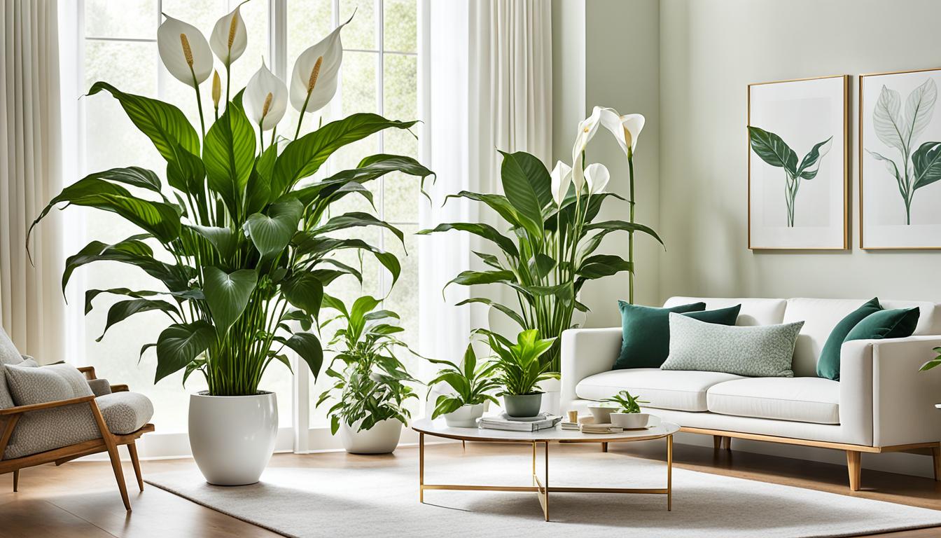 Peace Lily in Home Decor