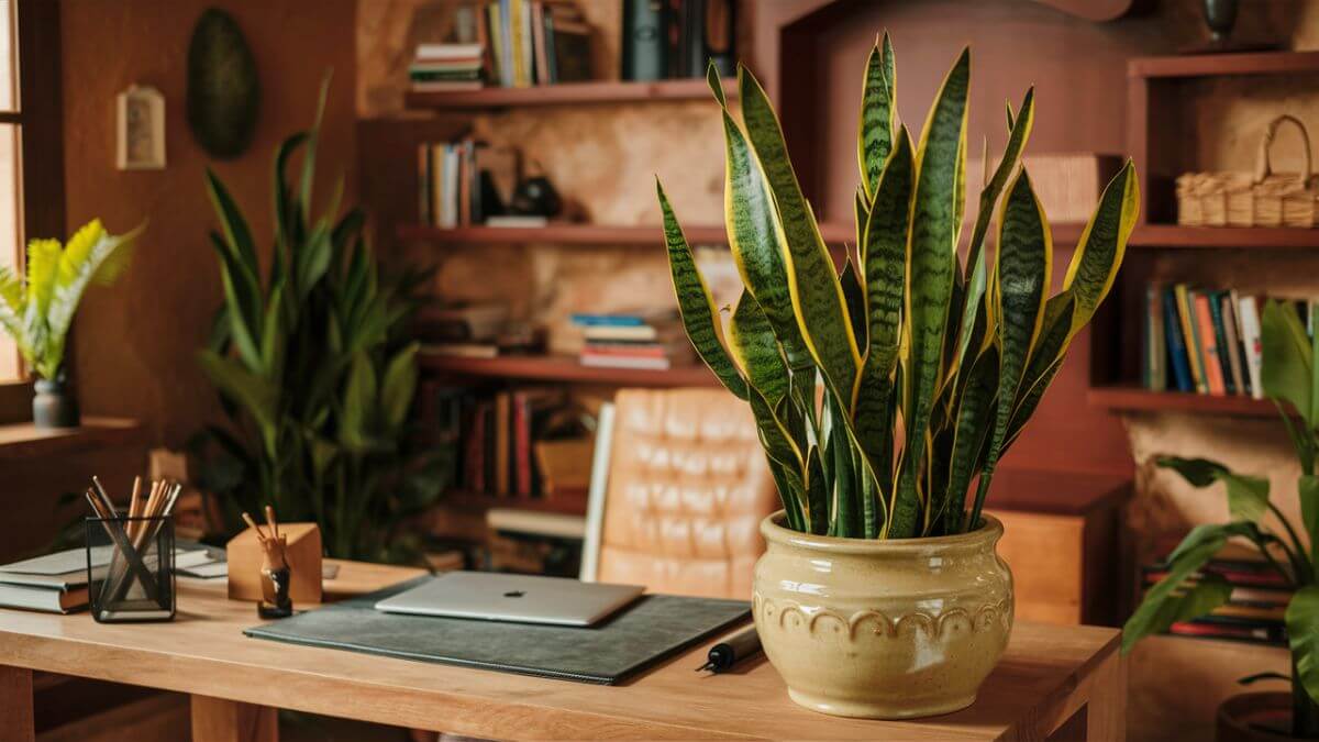 Snake Plant in Home Decor