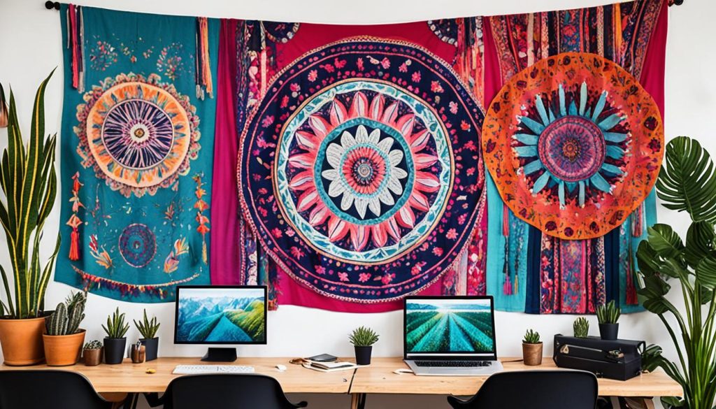 Bohemian Décor Creative Workspaces