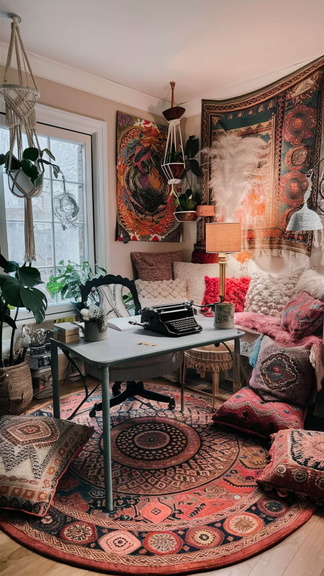 Bohemian Flair for Your Home Office 2