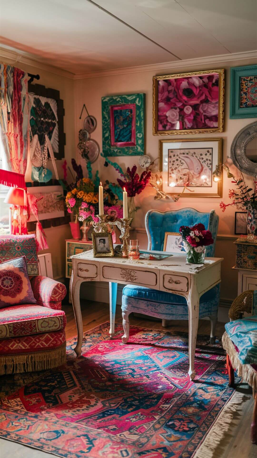 Bohemian Flair for Your Home Office 4