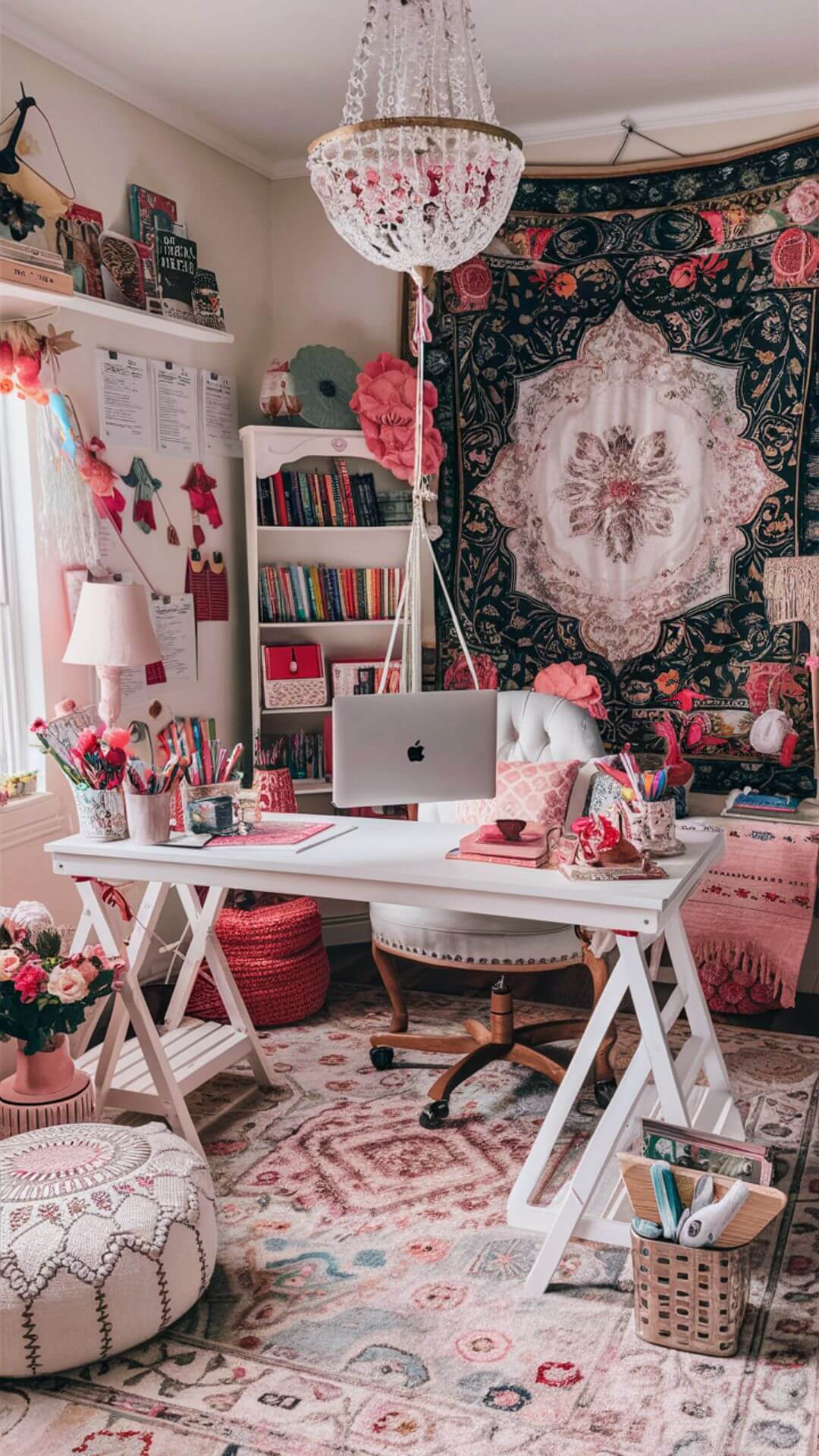 Bohemian Flair for Your Home Office 5