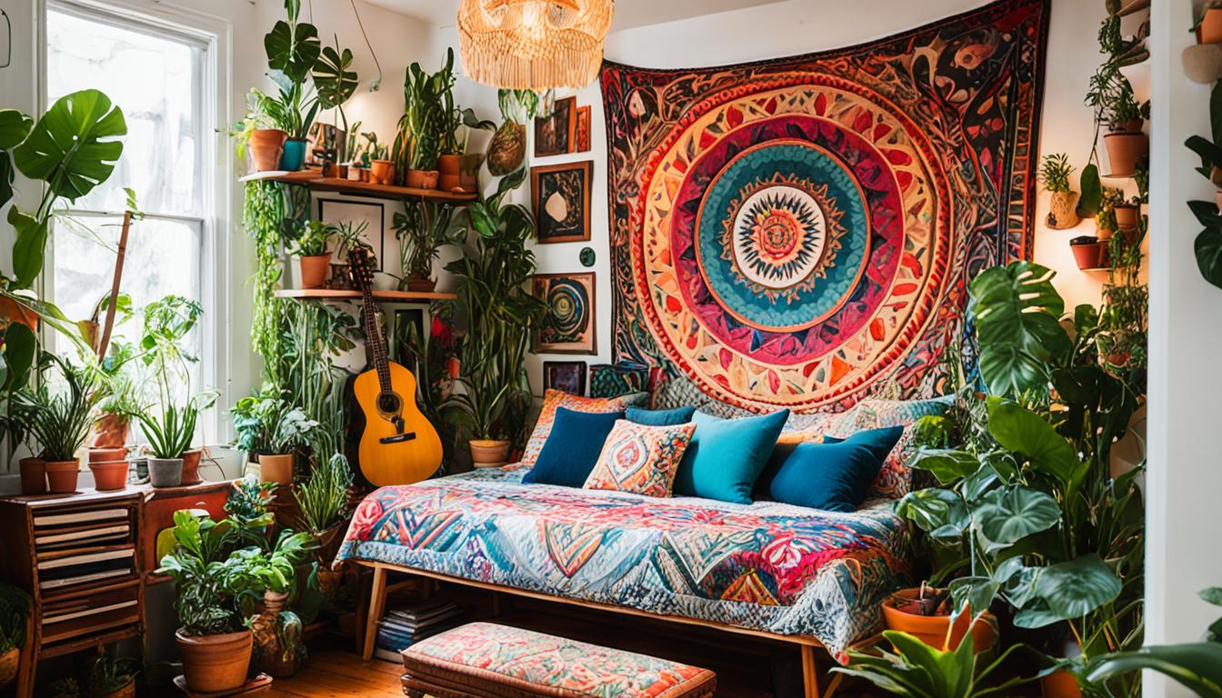 Bohemian Style Workspace