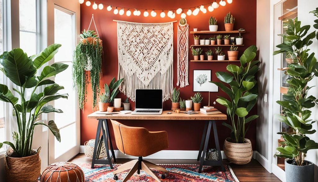 Bohemian Warmth Office