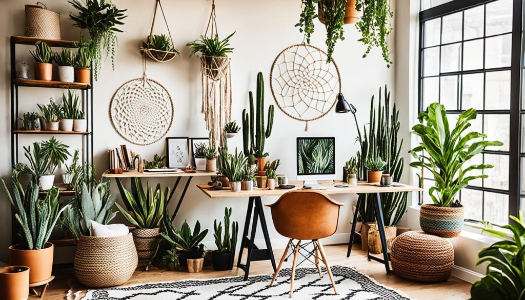 Bohemian office accessories