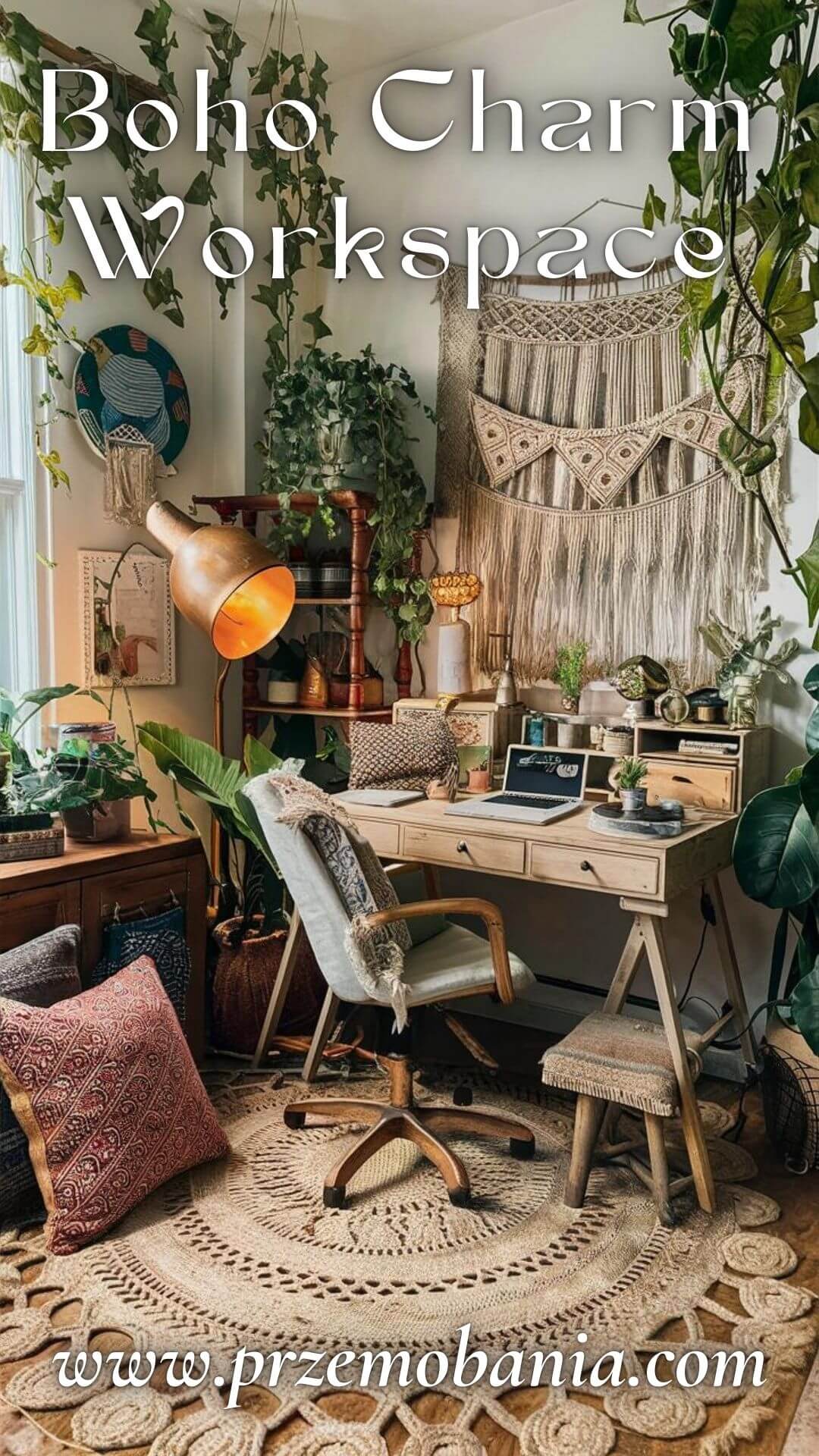 Boho Charm Workspace 3