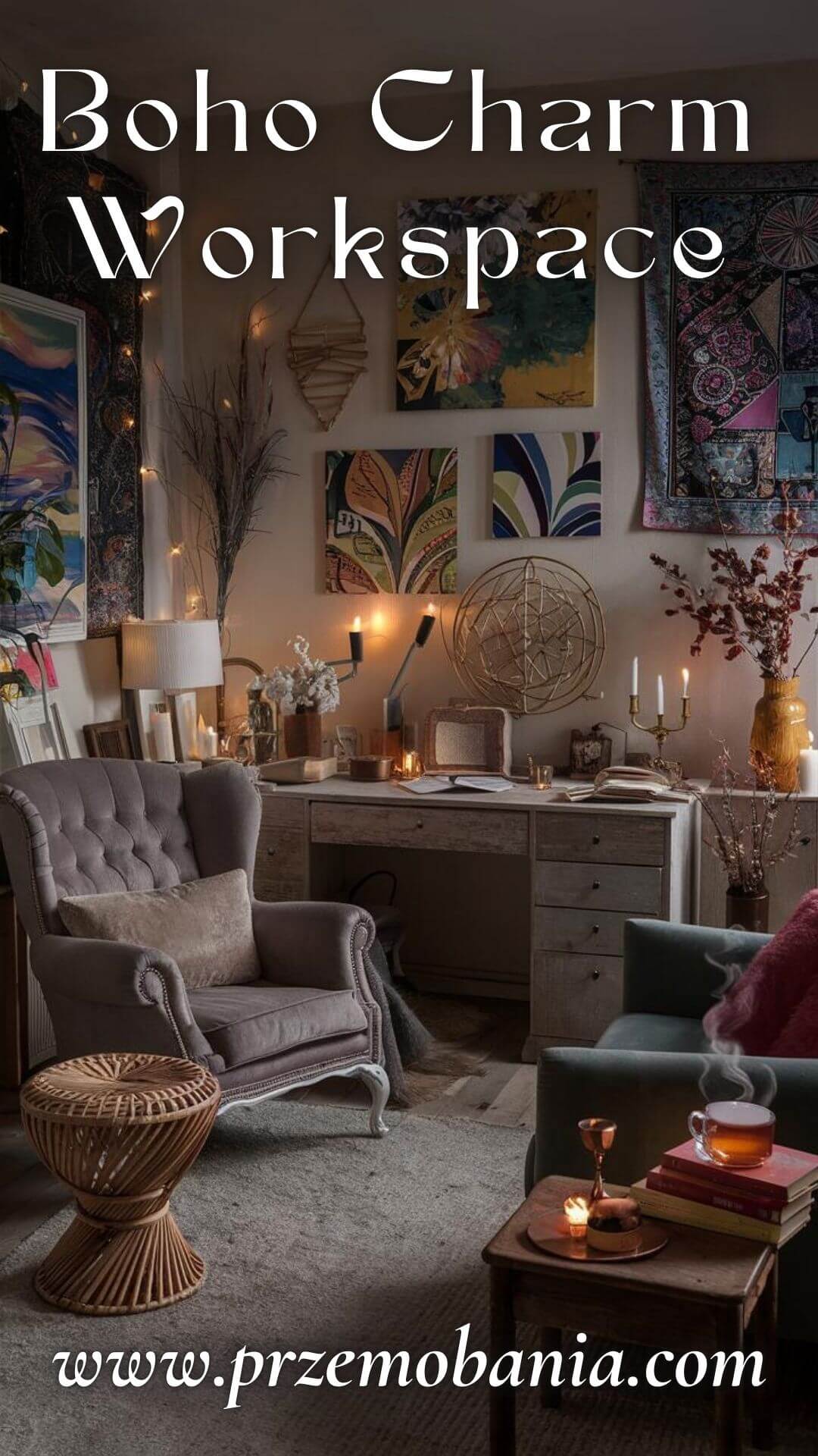 Boho Charm Workspace 5