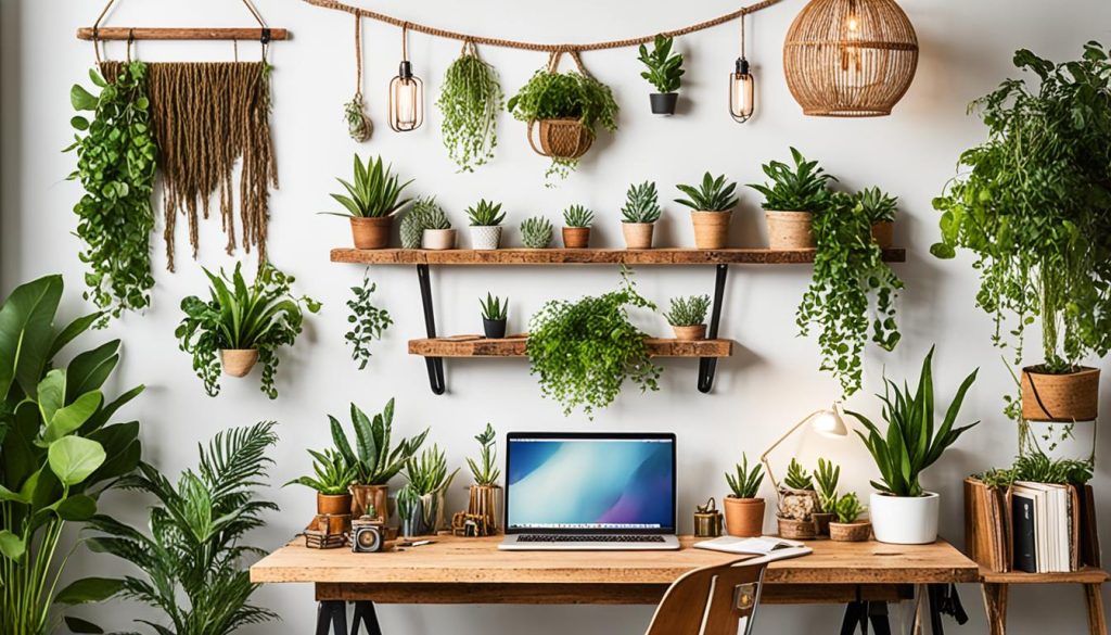 Boho Décor Office Spaces