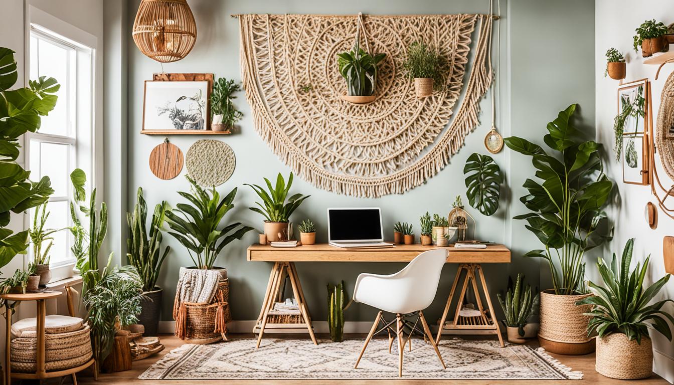 Boho Décor Office Spaces