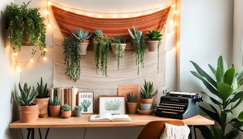 Boho Home Office