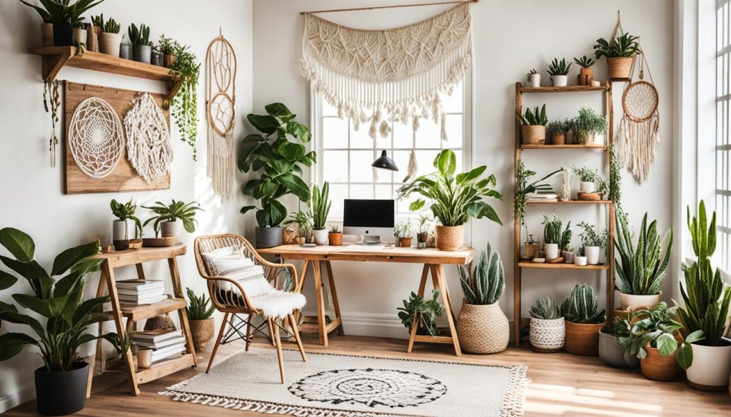 Boho Workspace