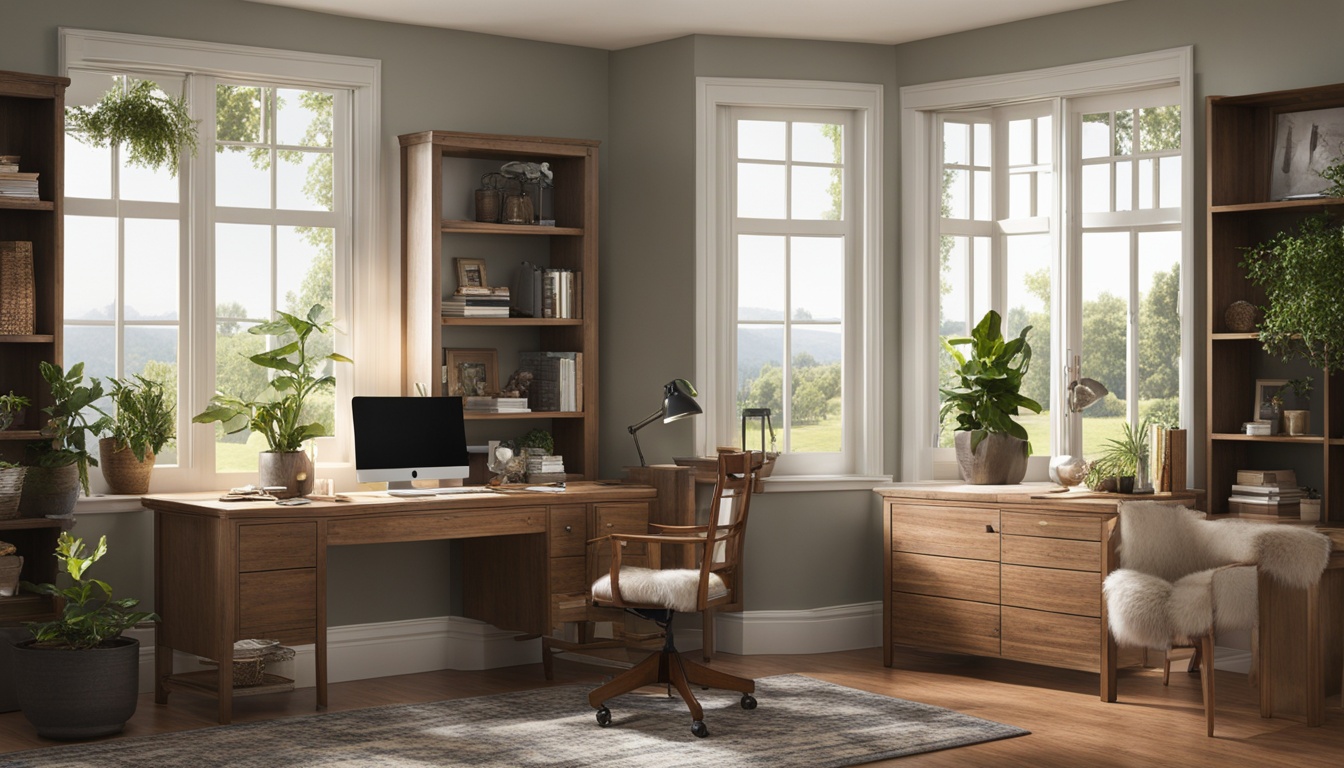 Cozy Home Office Comfort Maximization