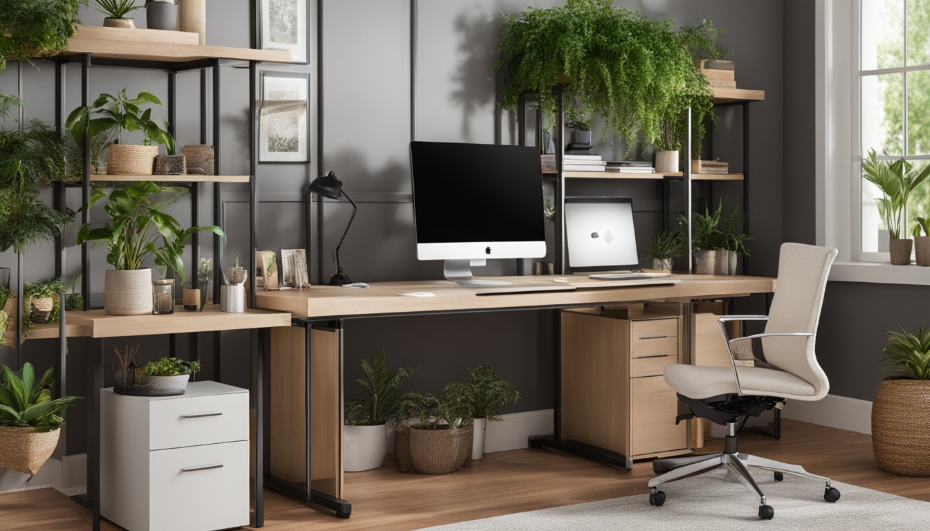 Cozy Home Office Ergonomic Essentials
