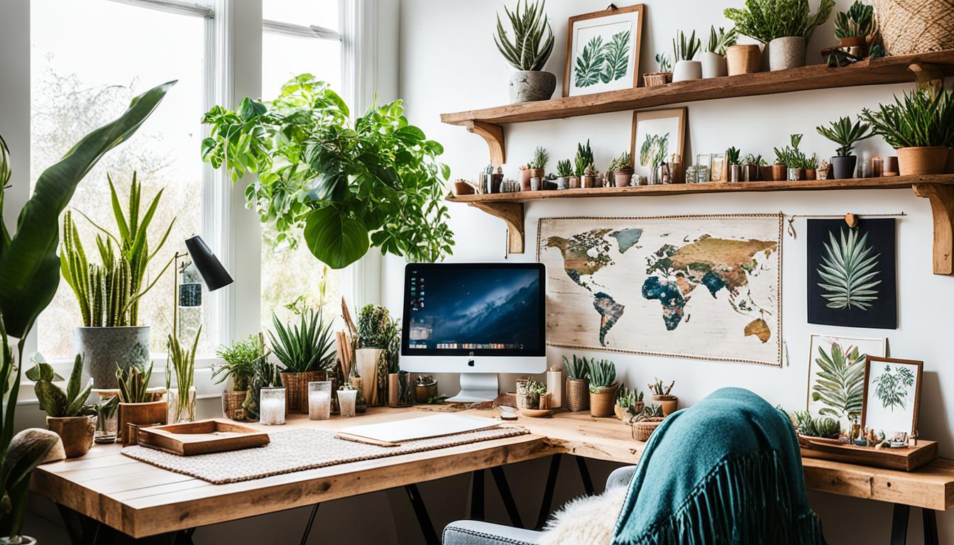 Dreamy Boho Office Transformations