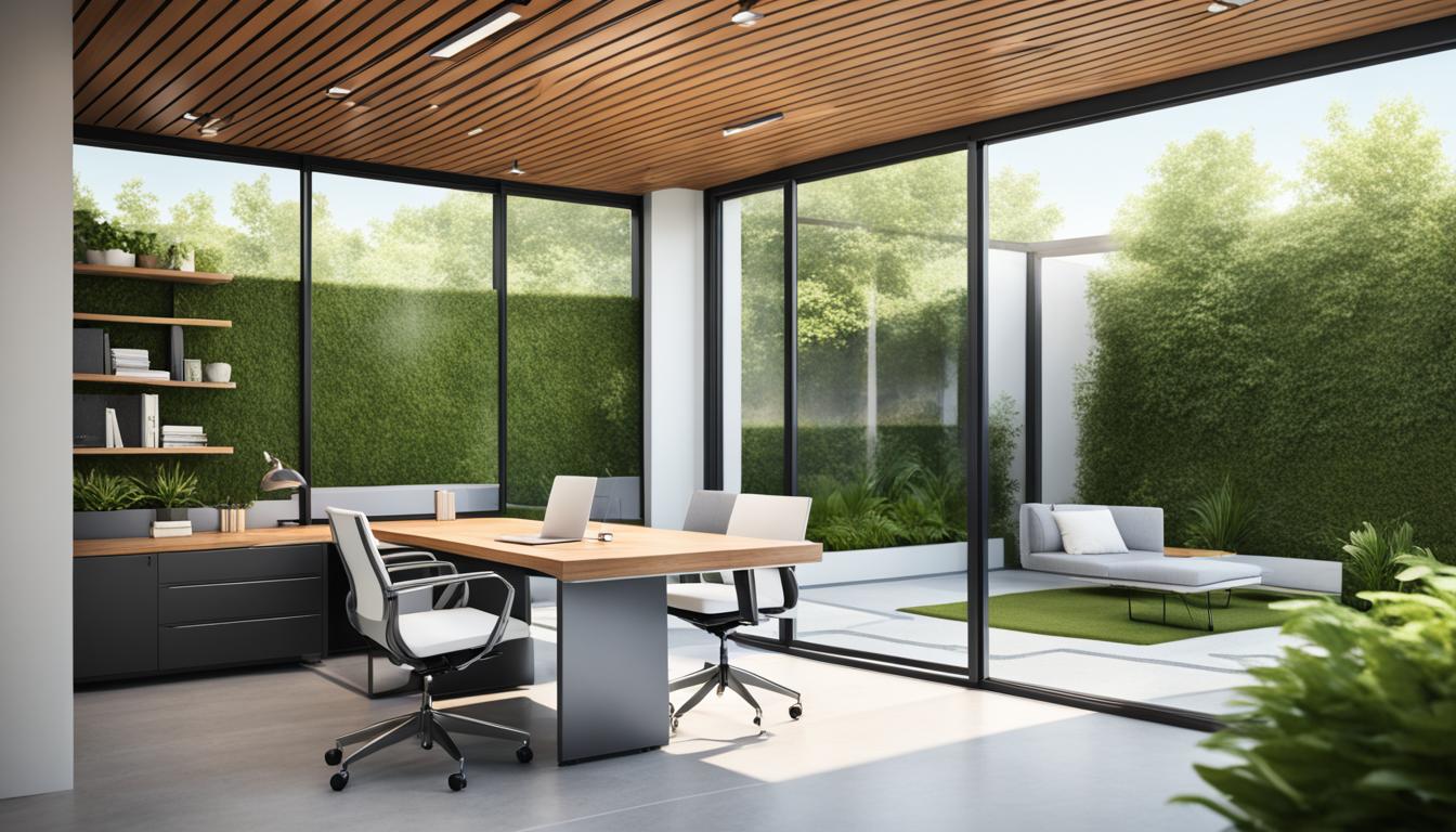 Elegant Functional Patio Offices