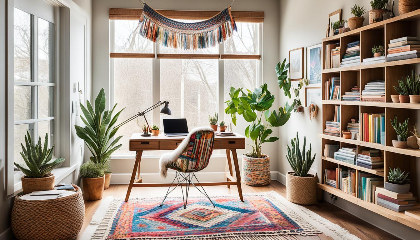 Fresh Boho Inspirations Office