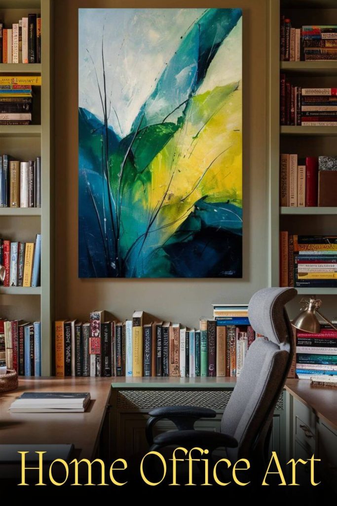 Inspiring Wall Art for a Cozy Home Office