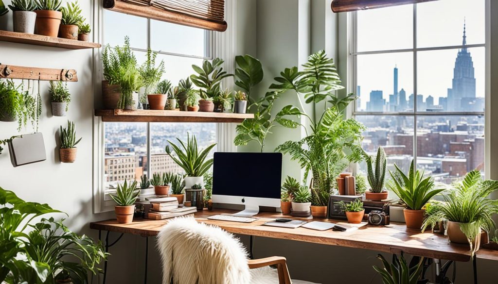 Lush Greenery Office