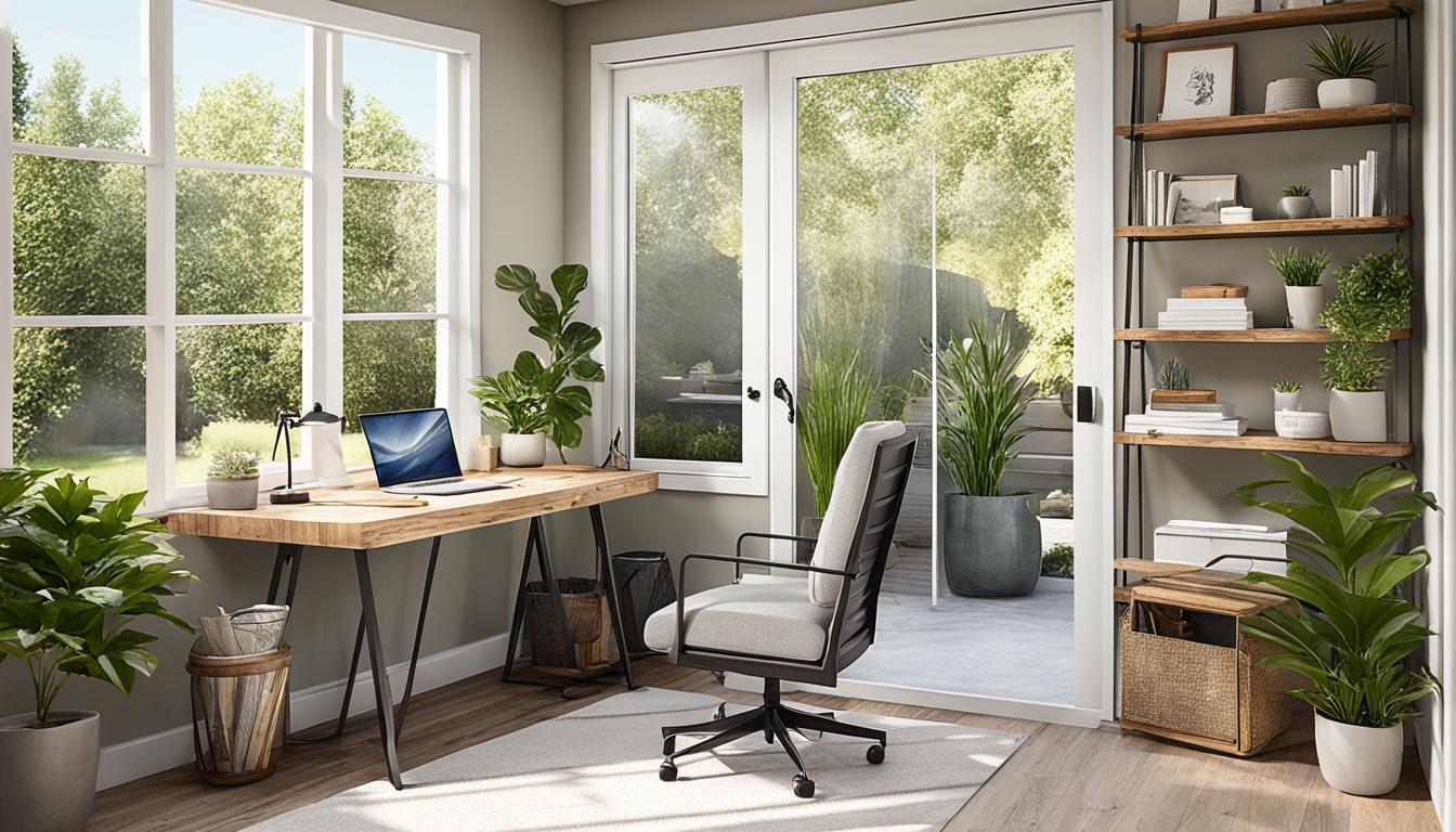 Patio Home Office Design Ideas