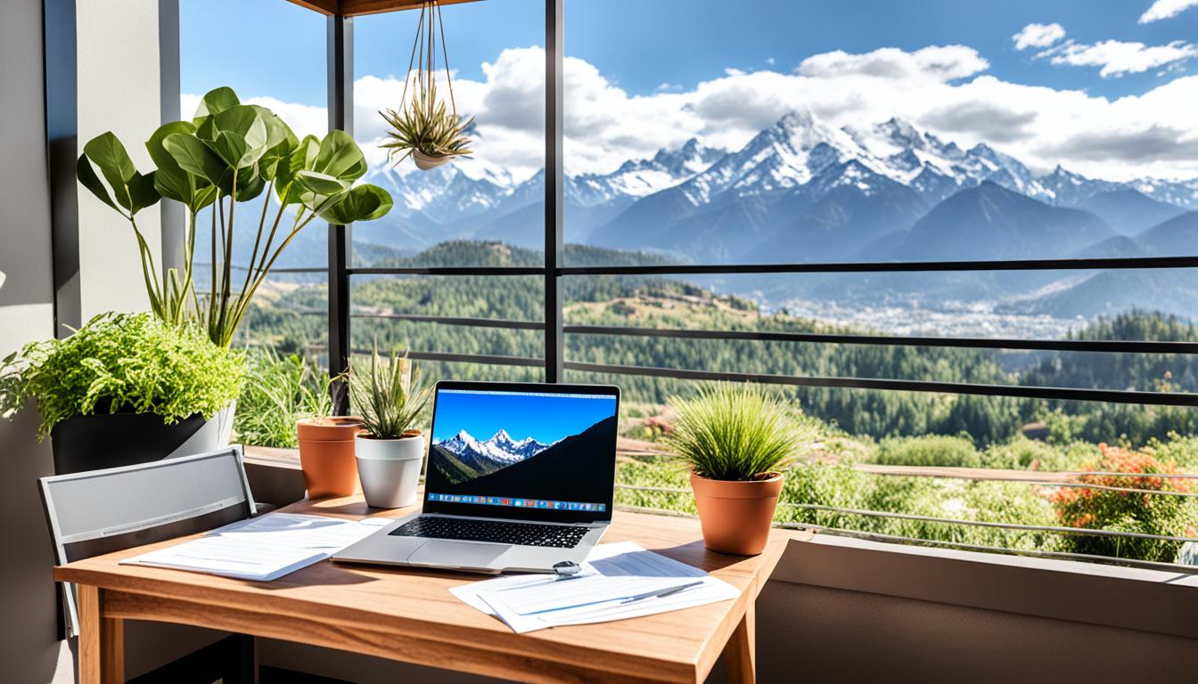 Patio Office with View