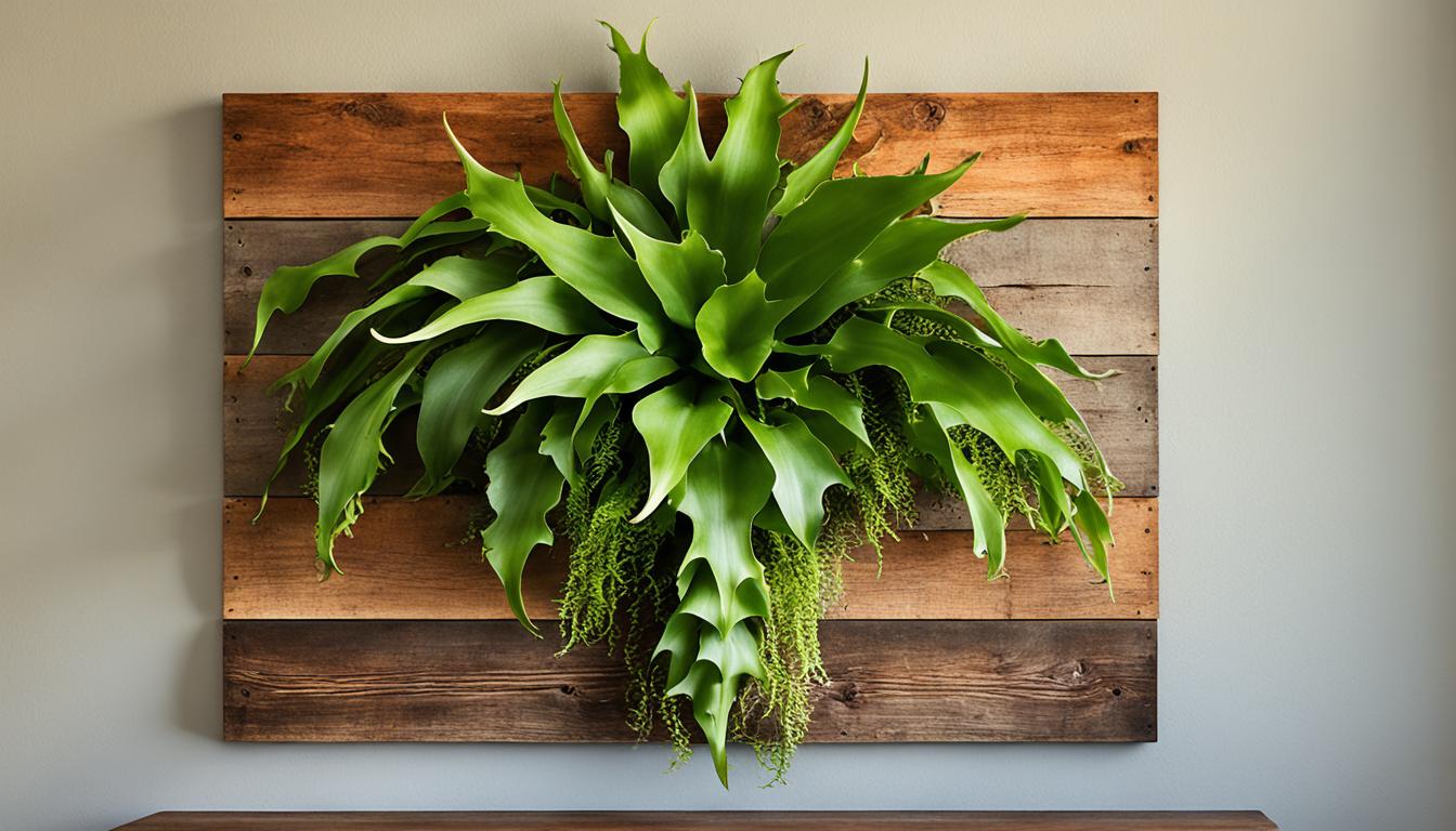 Staghorn Fern in Home Decor