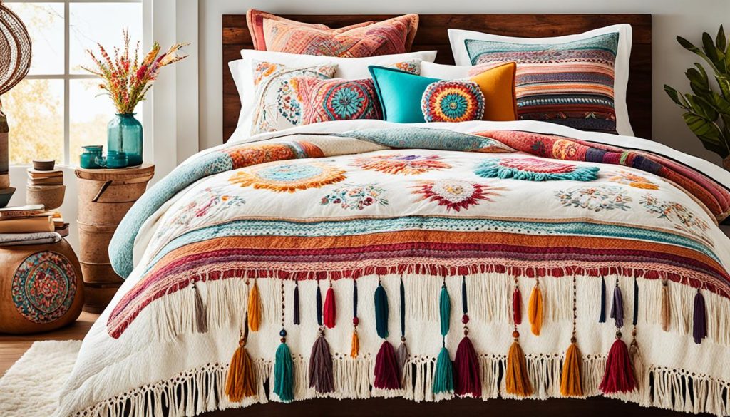 bohemian bedding