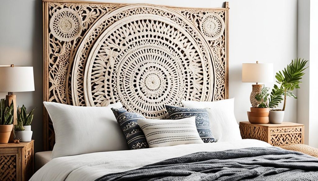 bohemian headboard