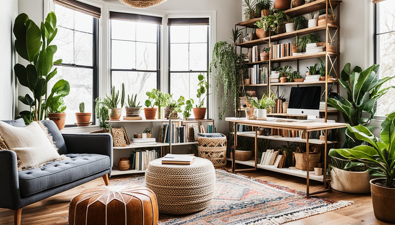Refresh Your Office with Bohemian Touches