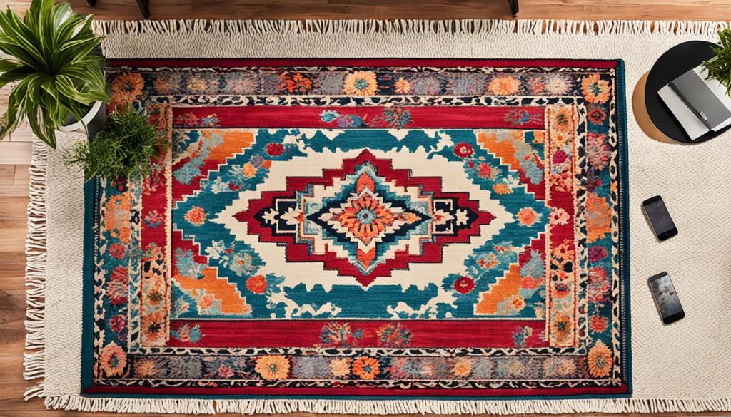 boho rug