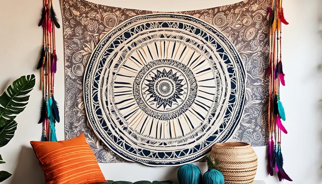 boho wall art and decor