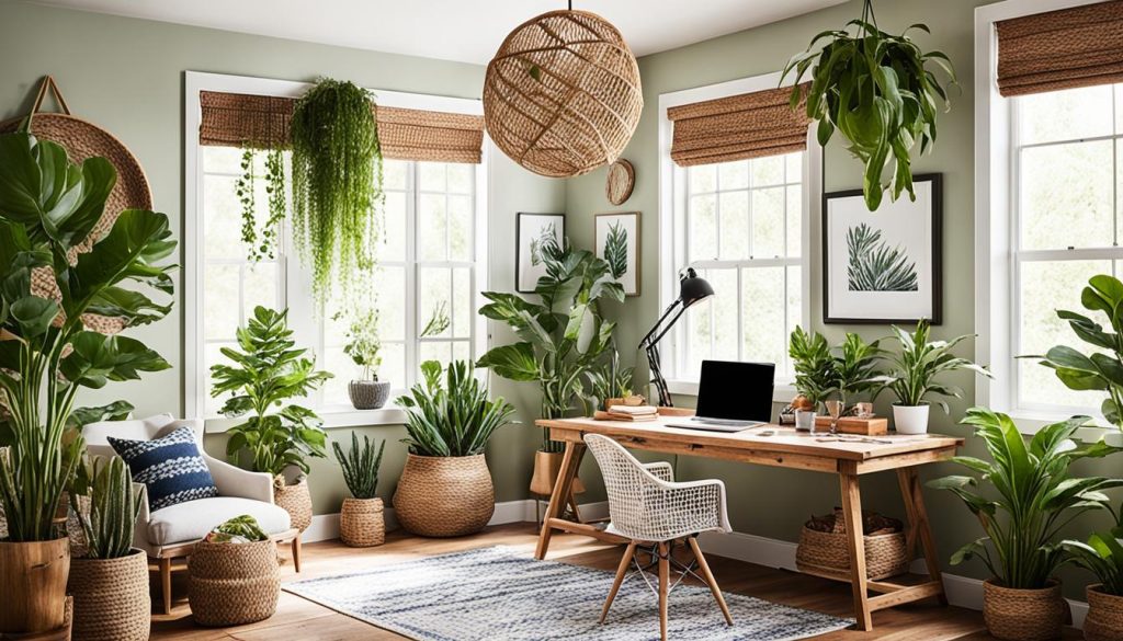 bringing nature into home office