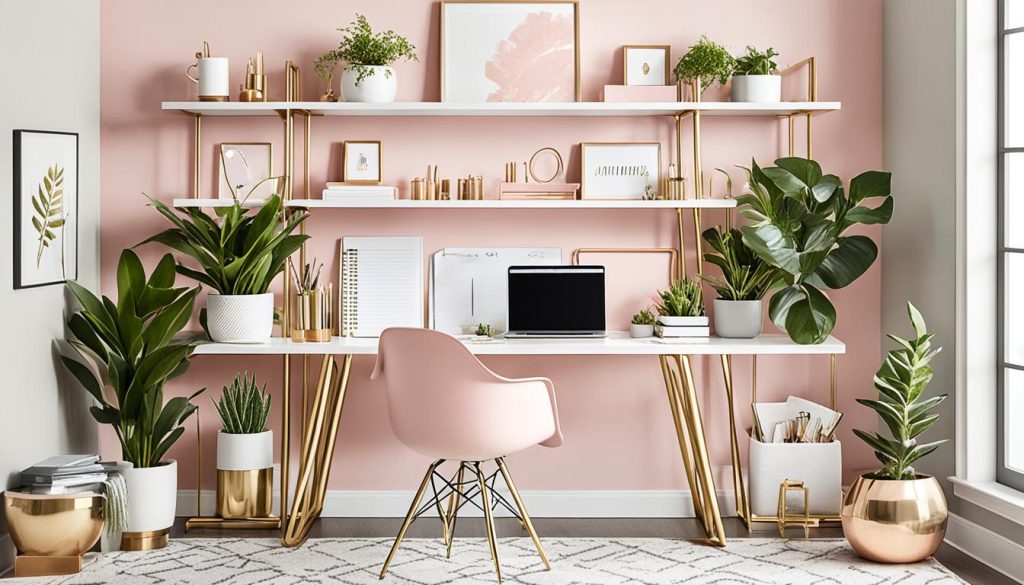 home office décor for women