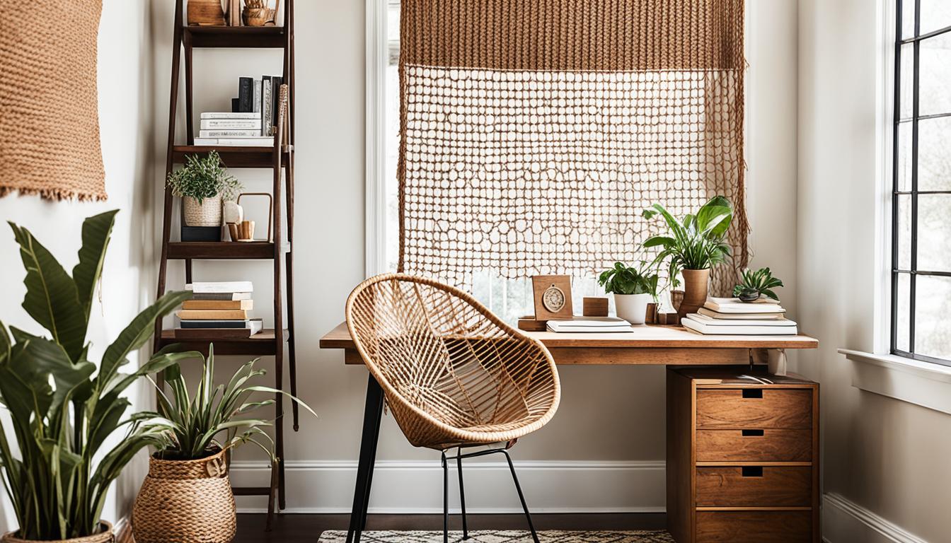 Boho Office Décor: Simple and Stylish Ideas
