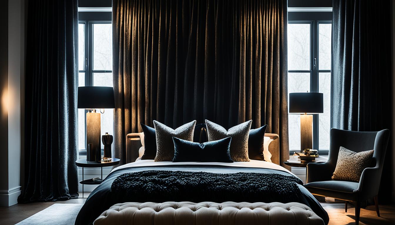 Black Curtains Small Bedrooms