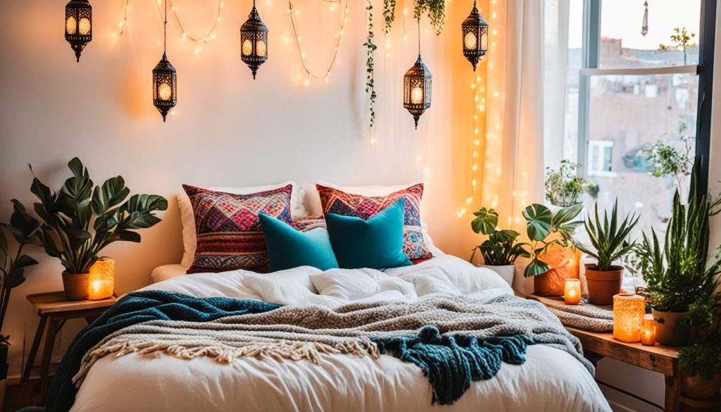 Boho Bedroom Lighting