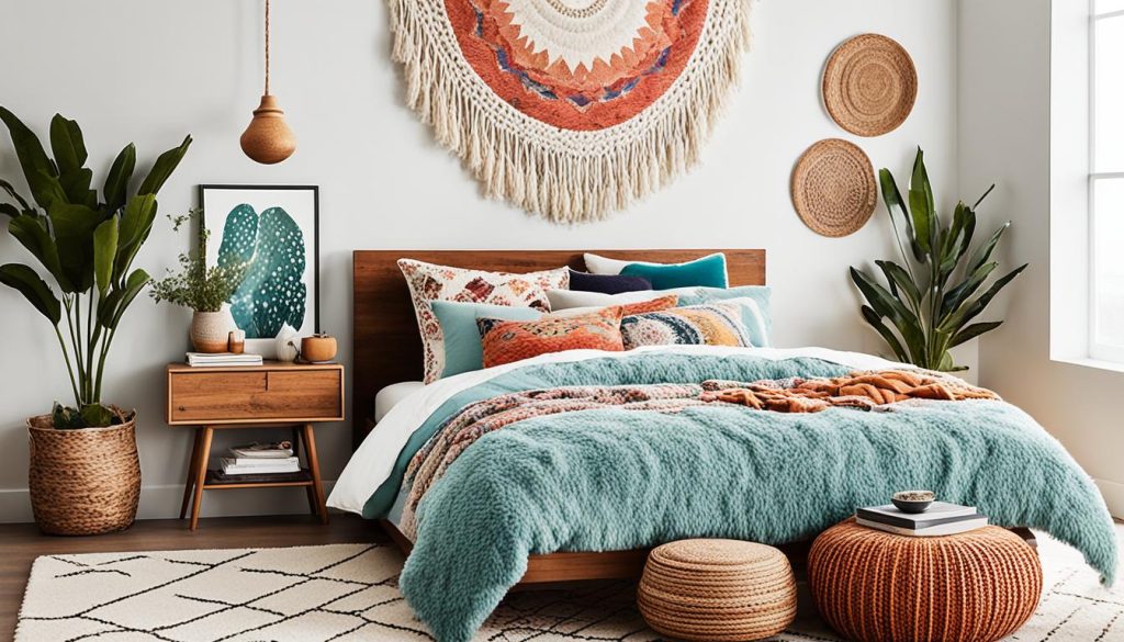 Boho Bedroom Textures