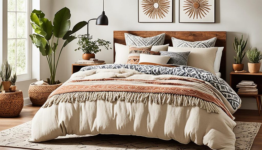 Boho bedding