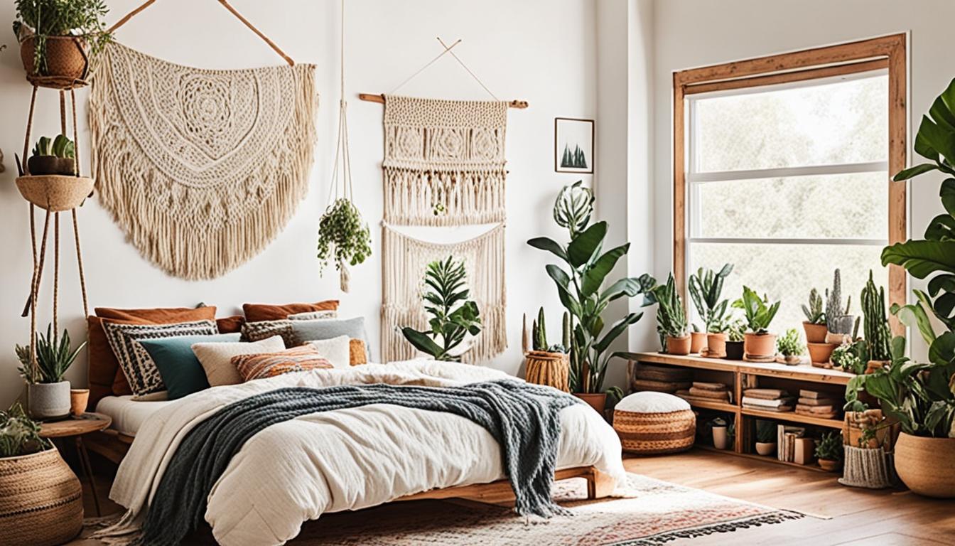 Calm Space Bohemian Bedroom