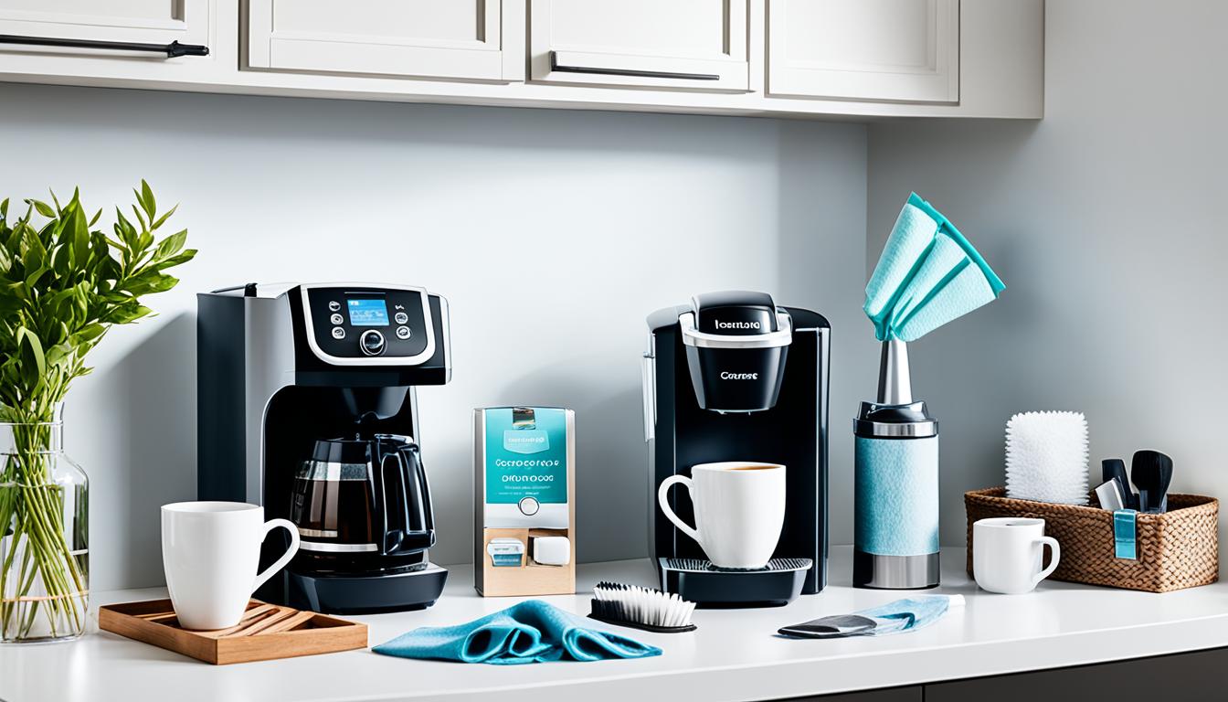 Cleaning Home Office Coffee Stations