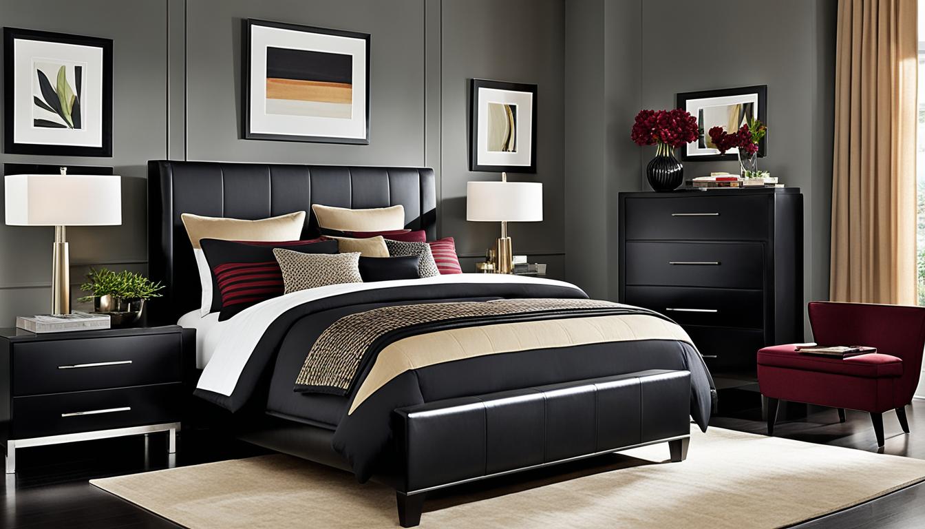Colors Complement Black Bedroom Furniture