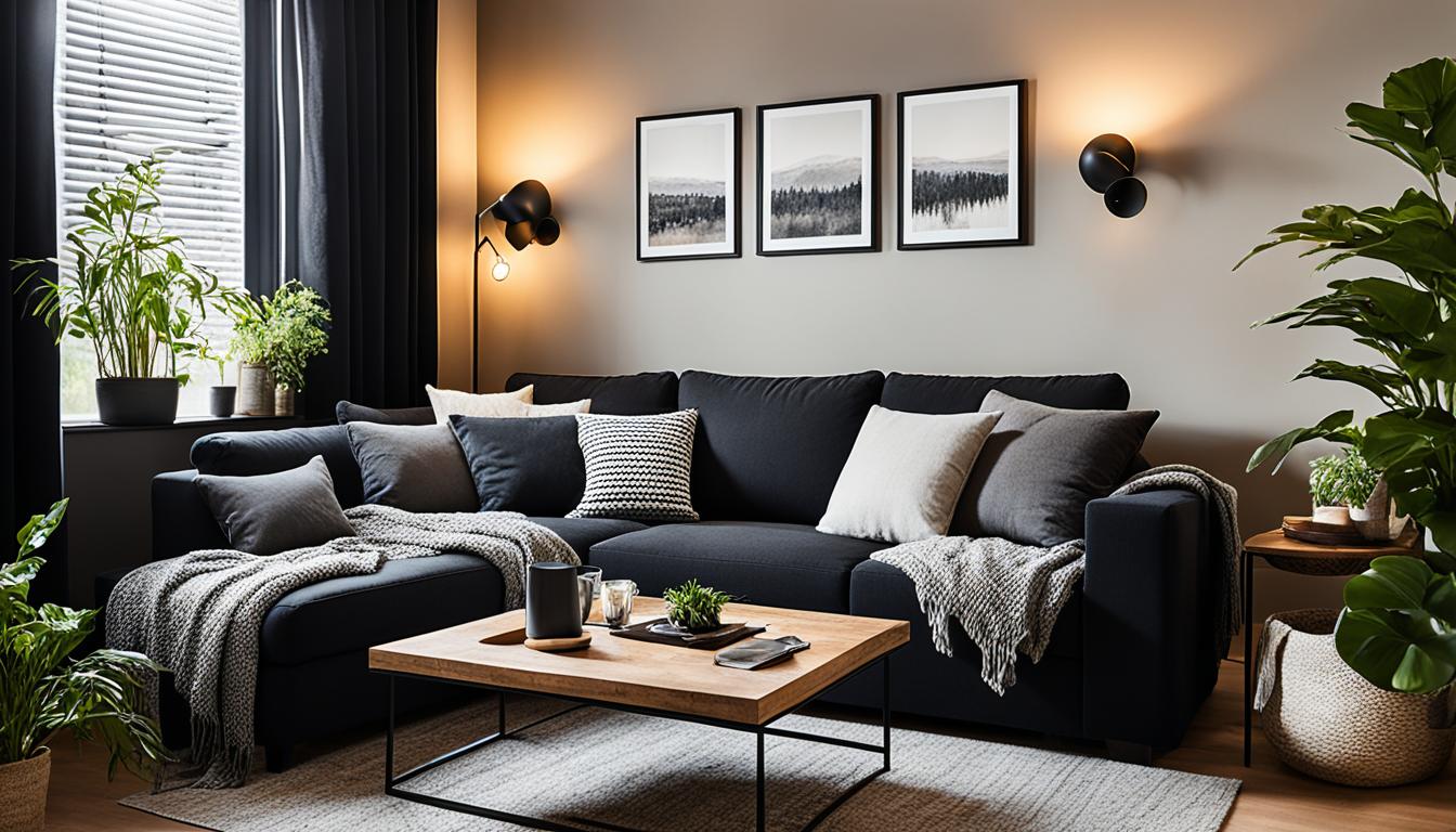 Cozy Ambiance Black Furniture