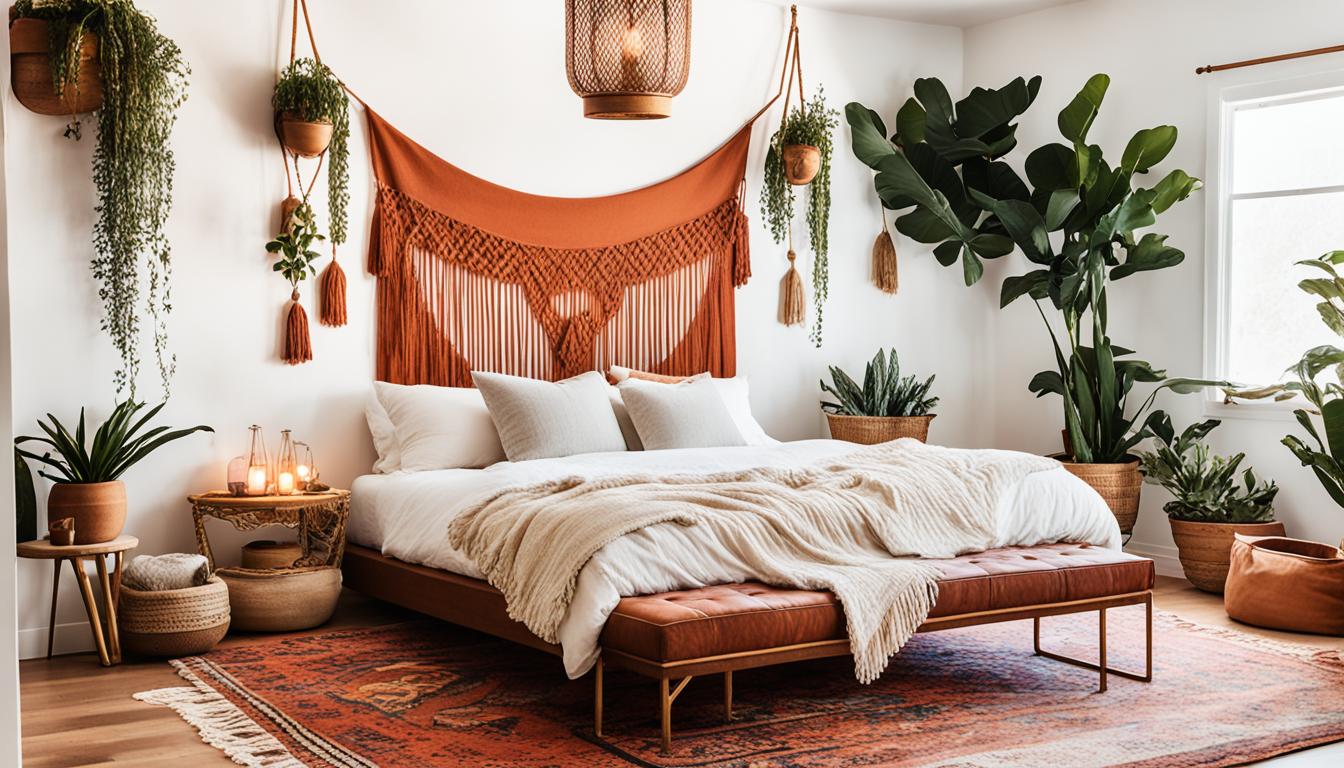 Elegant Bohemian Bedroom Decor