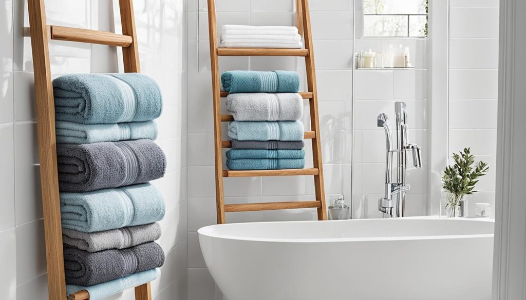 Ladder Towel Storage