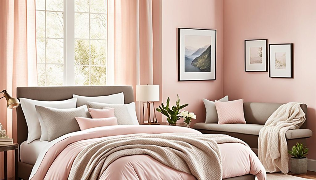 Light Pink Bedroom Colors