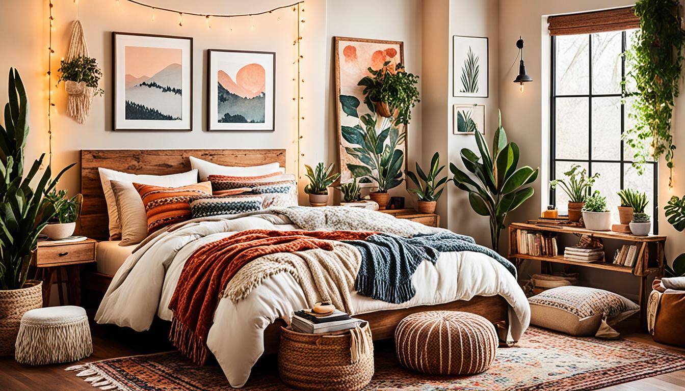 Lively Bohemian Bedroom Themes